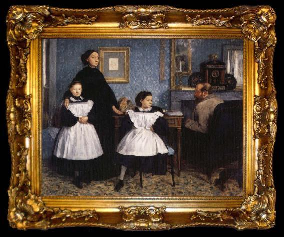 framed  Edgar Degas The Bellelli Family, ta009-2